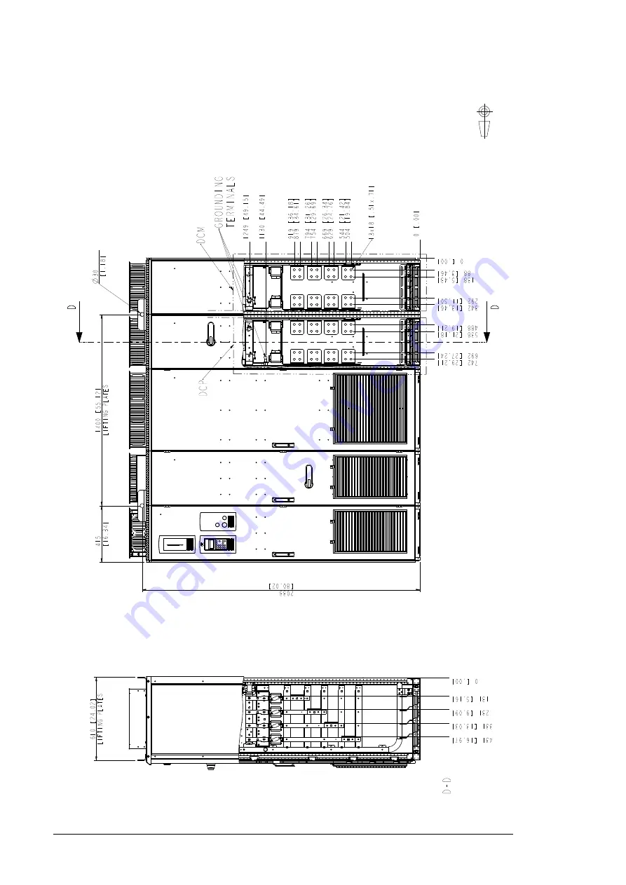 ABB PVS800-57-0100kW-A Hardware Manual Download Page 160