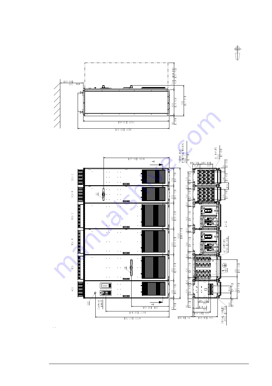 ABB PVS800-57-0100kW-A Hardware Manual Download Page 163