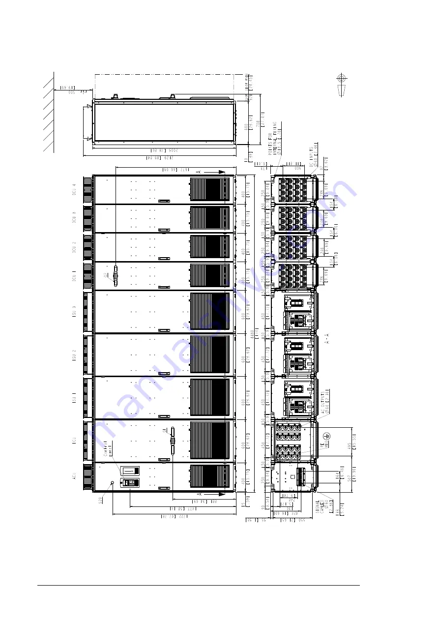 ABB PVS800-57-0100kW-A Hardware Manual Download Page 172