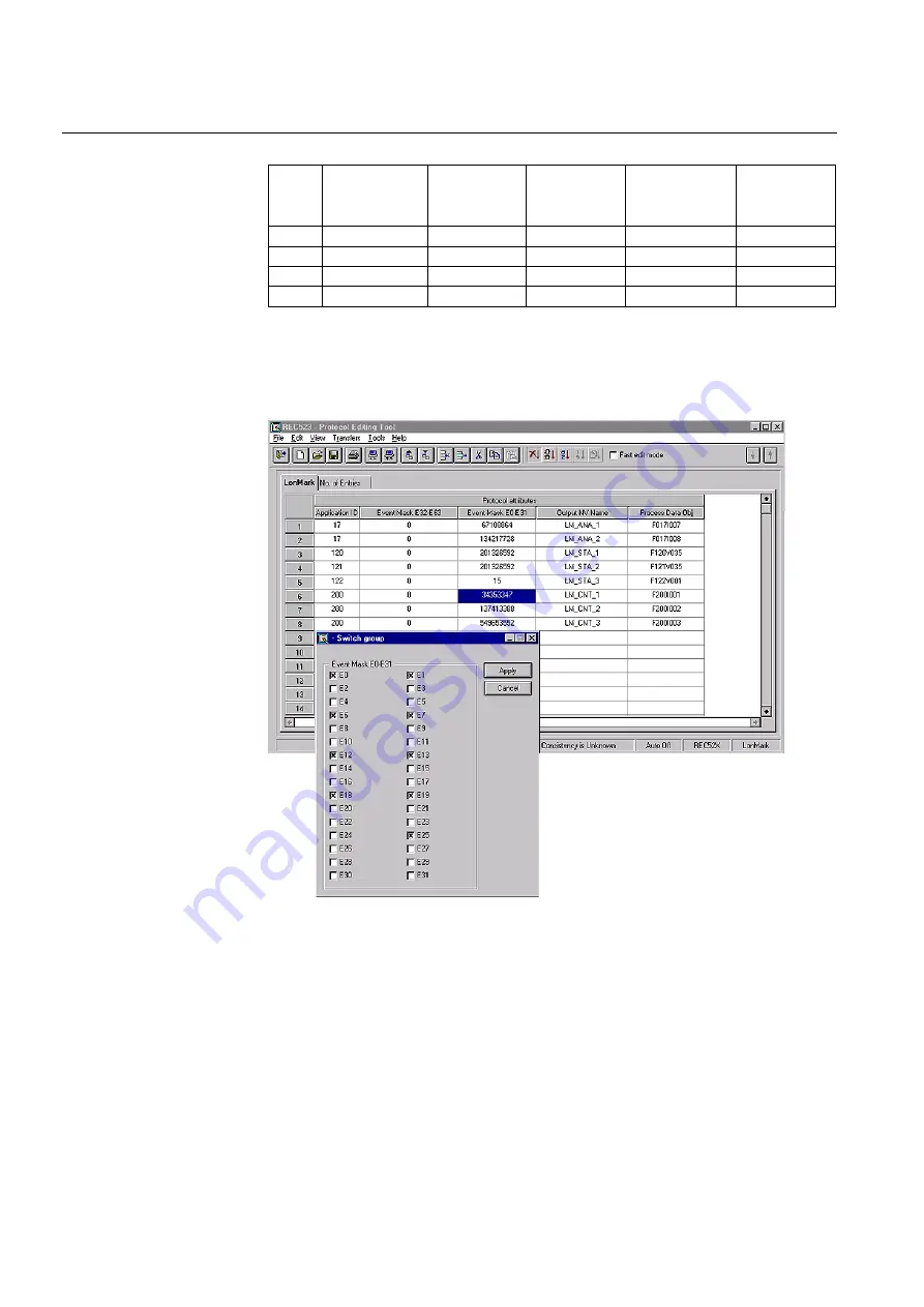 ABB REC 523 Technical Reference Manual Download Page 56