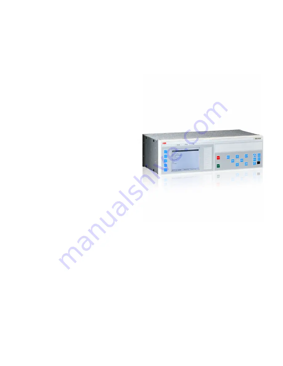 ABB REL650 series Technical Manual Download Page 3