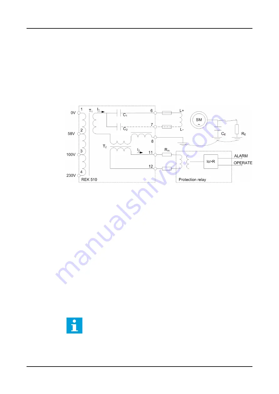 ABB Relion 620 Series Technical Manual Download Page 457