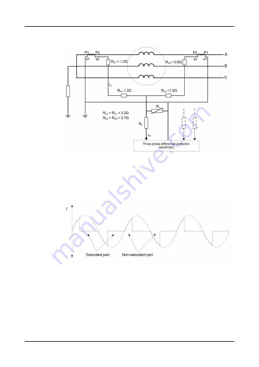 ABB Relion 620 Series Technical Manual Download Page 599