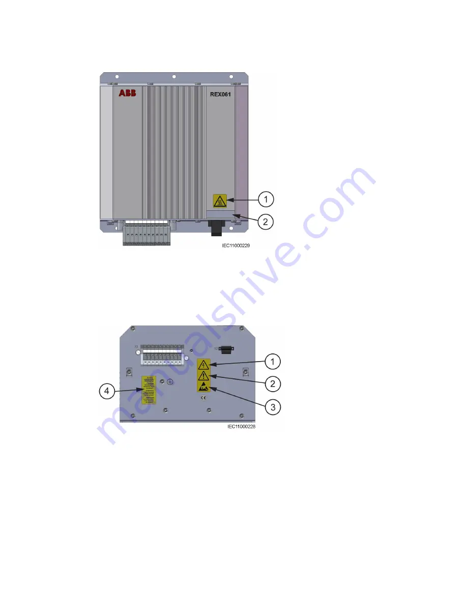 ABB Relion 670 series Technical Manual Download Page 1383