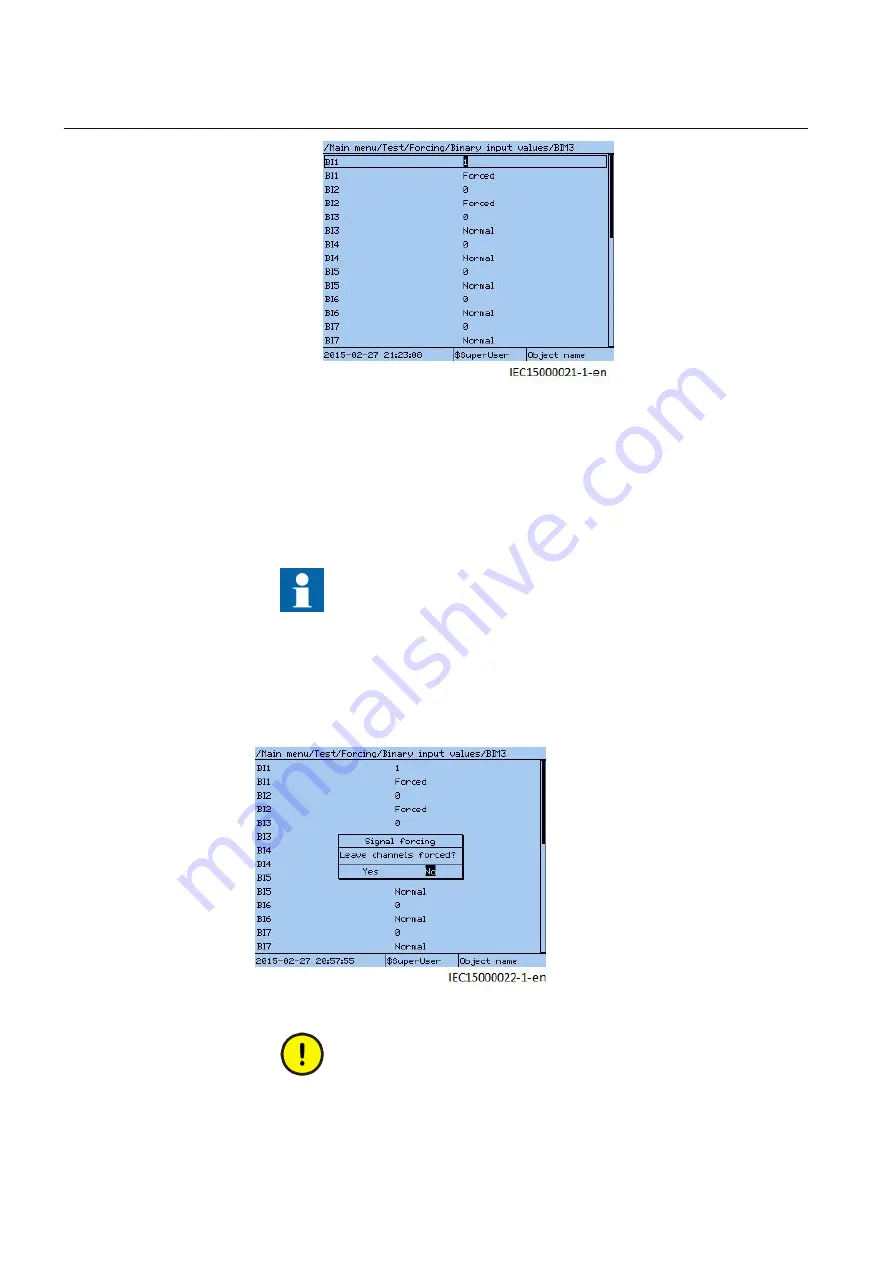 ABB RELION REC650 Commissioning Manual Download Page 68