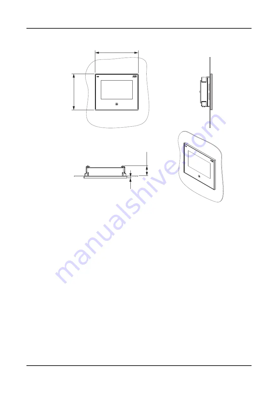 ABB RELION REX640 Installation Manual Download Page 20