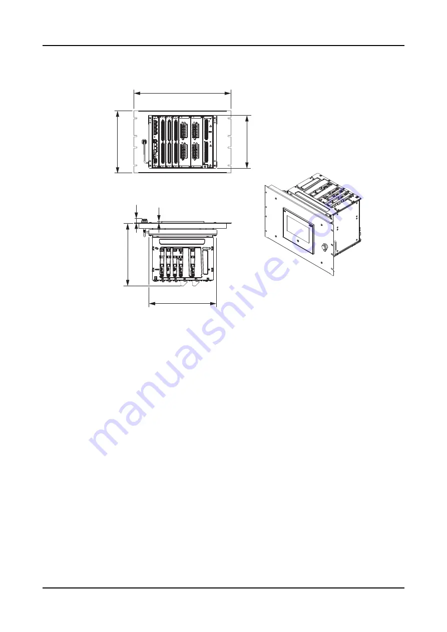 ABB RELION REX640 Installation Manual Download Page 51