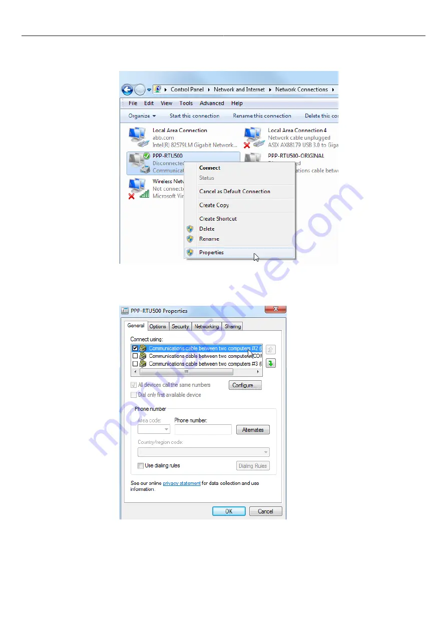 ABB RTU500 series User Manual Download Page 76