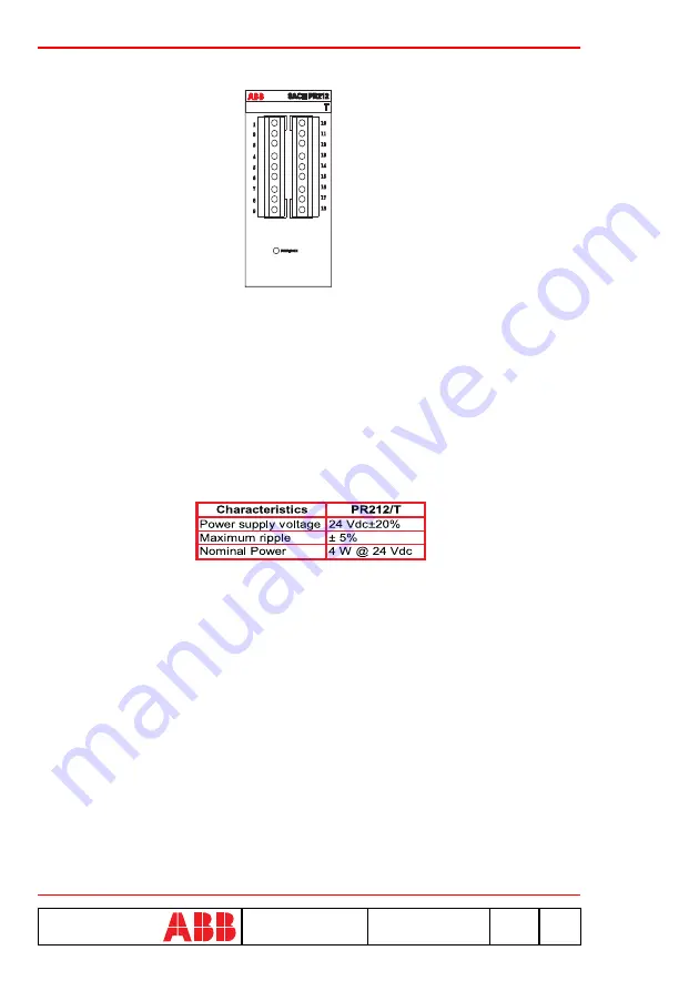 ABB SACE PR212/D-M Скачать руководство пользователя страница 22