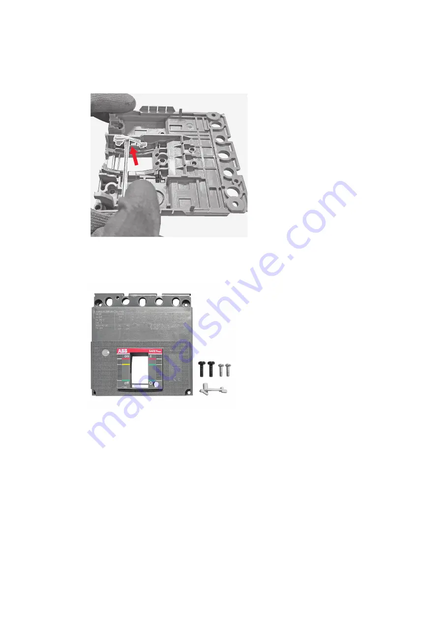 ABB Sace TMAX XT XT4 ELECTRONIC Disassembly Instructions Manual Download Page 7