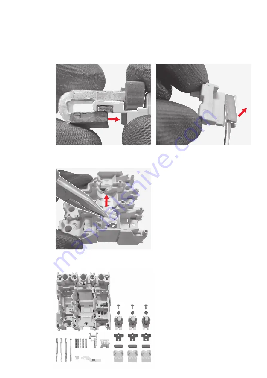 ABB Sace TMAX XT XT4 ELECTRONIC Disassembly Instructions Manual Download Page 16