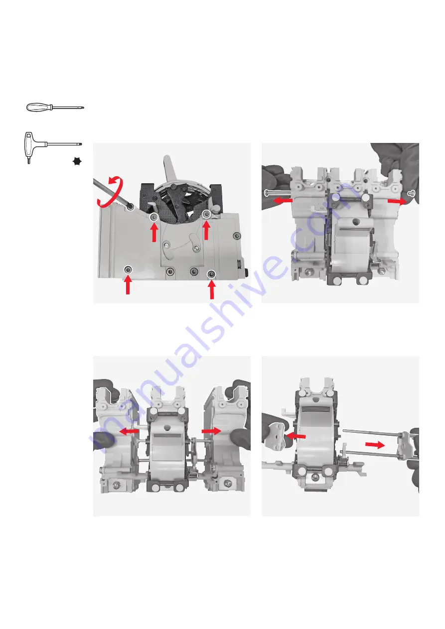 ABB Sace Tmax XT XT5 THERMOMAGNETIC Disassembly Instructions Manual Download Page 14