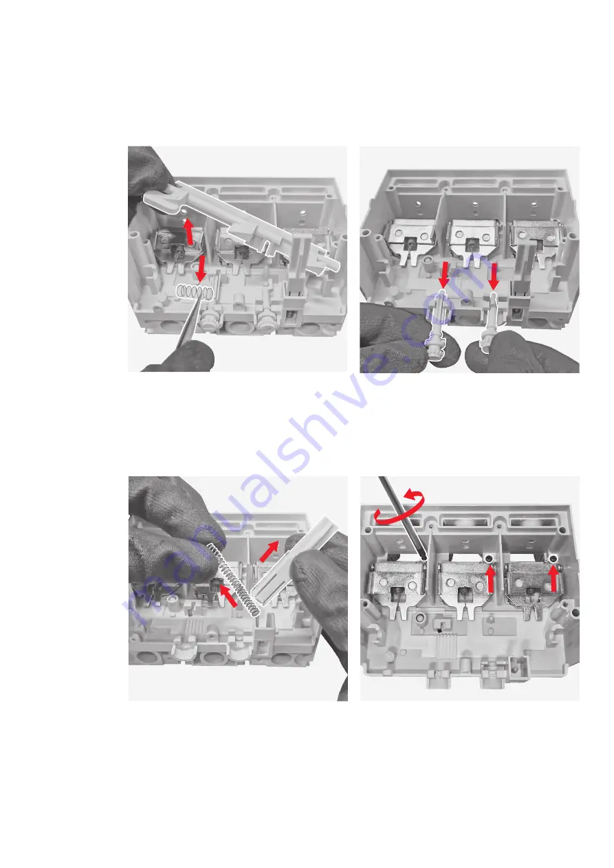 ABB Sace Tmax XT XT5 THERMOMAGNETIC Disassembly Instructions Manual Download Page 23