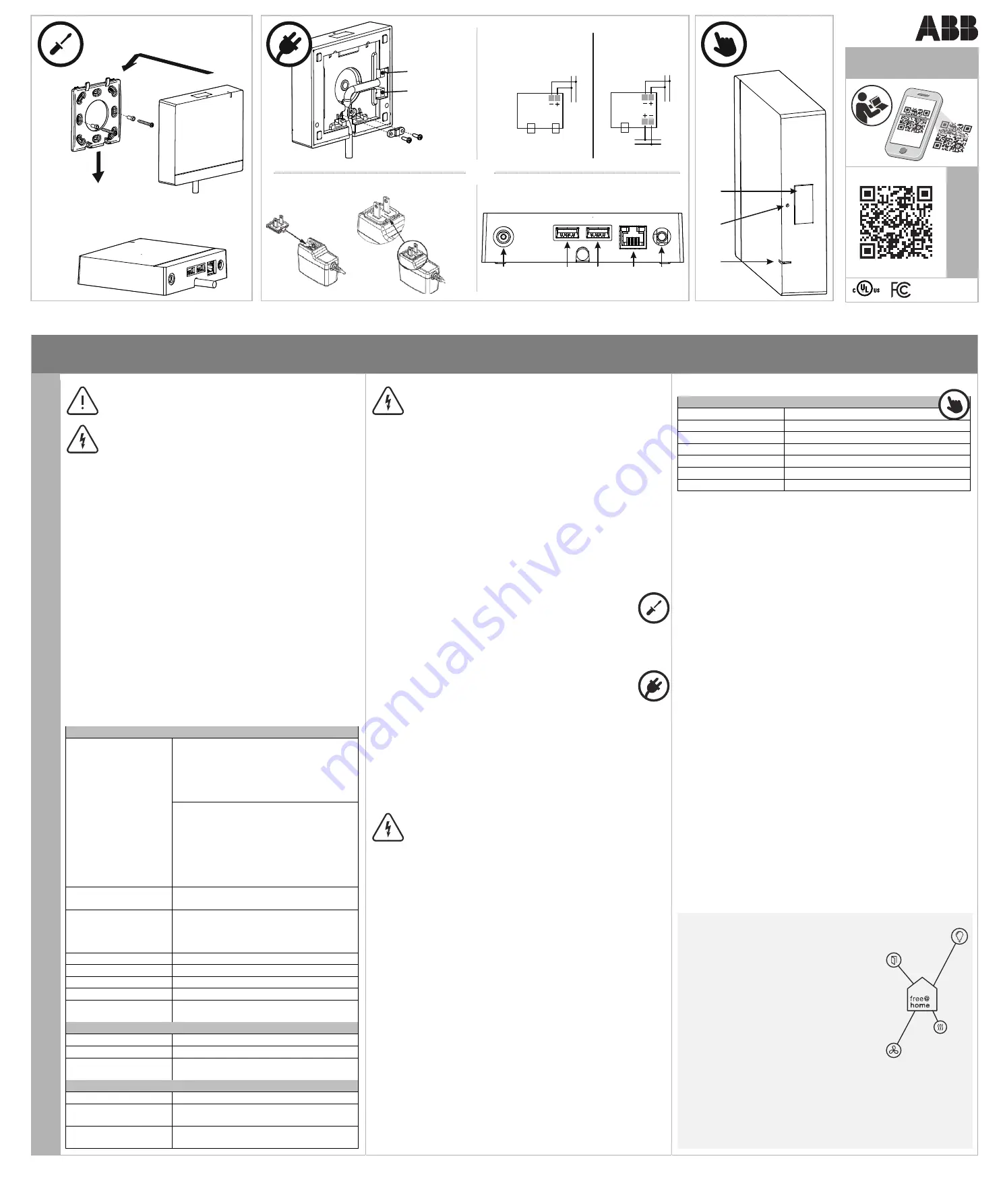 ABB SAP-S-3-US Installation And Operation Instructions Download Page 1