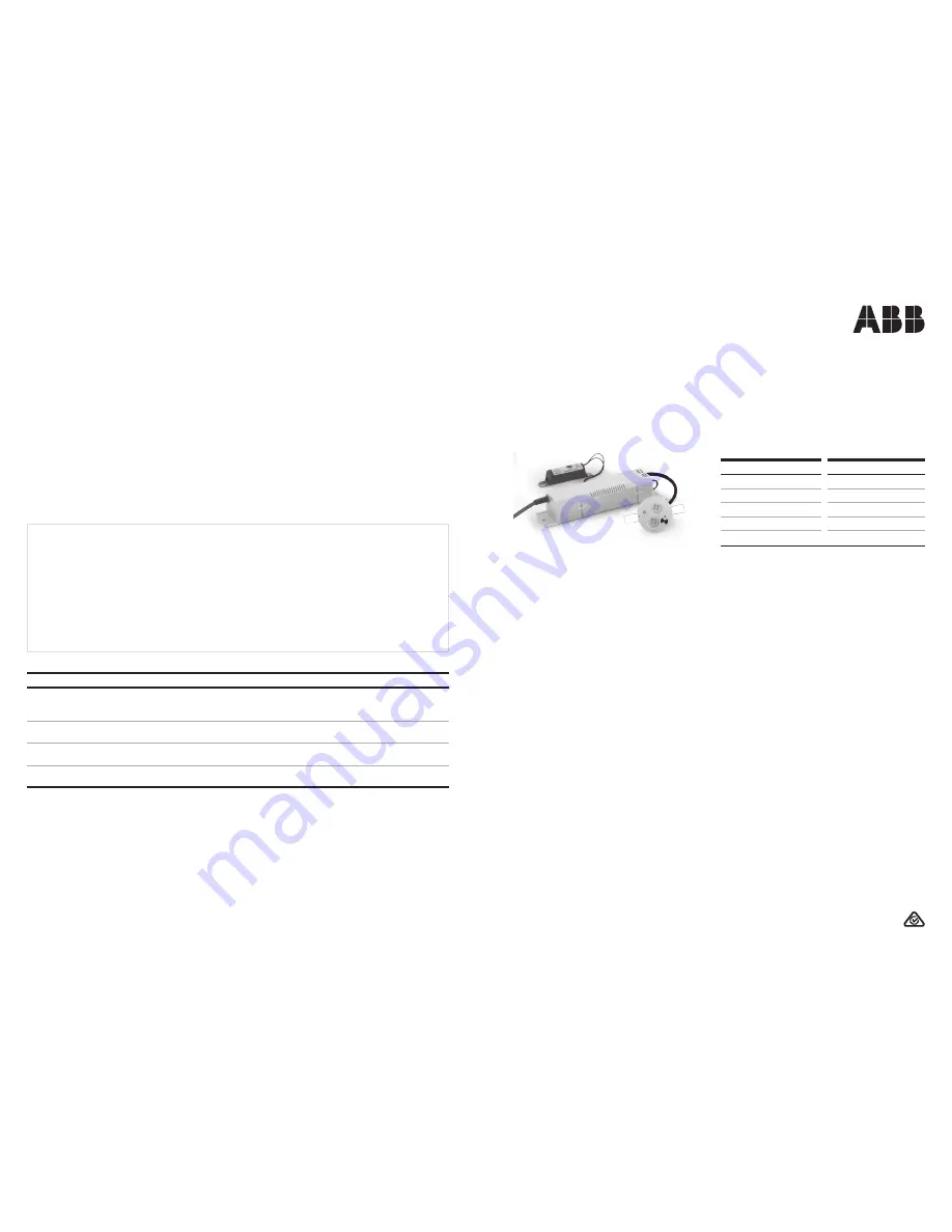 ABB Stanilite Installation Manual Download Page 1