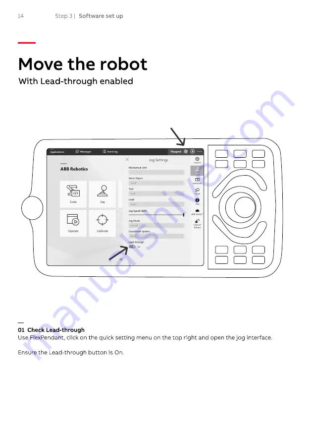 ABB SWIFTI CRB 1100 Get Started Manual Download Page 15