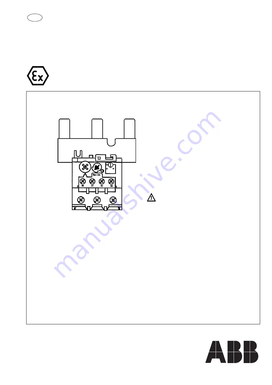 ABB TA 80 DU V1000 Operating Instructions Manual Download Page 3