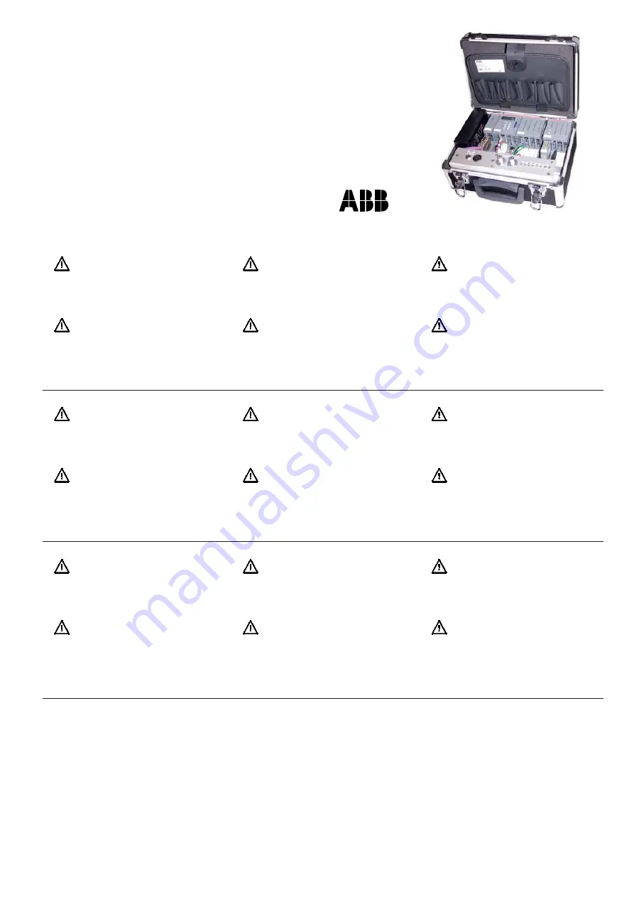 ABB TA510-CASE Operating Instructions Download Page 1