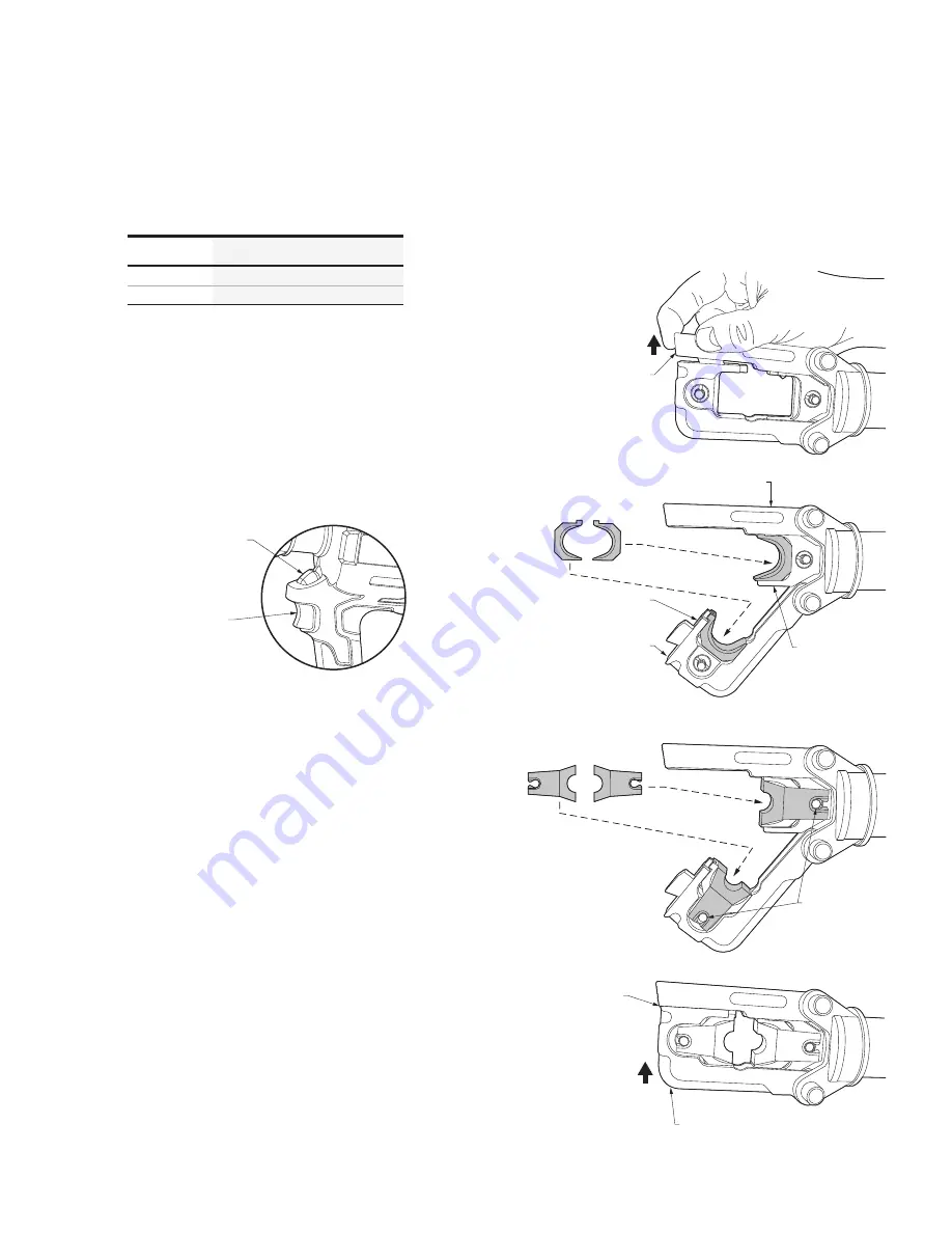 ABB T&B Tools TBM62PCR-LI Operating Instructions Manual Download Page 4