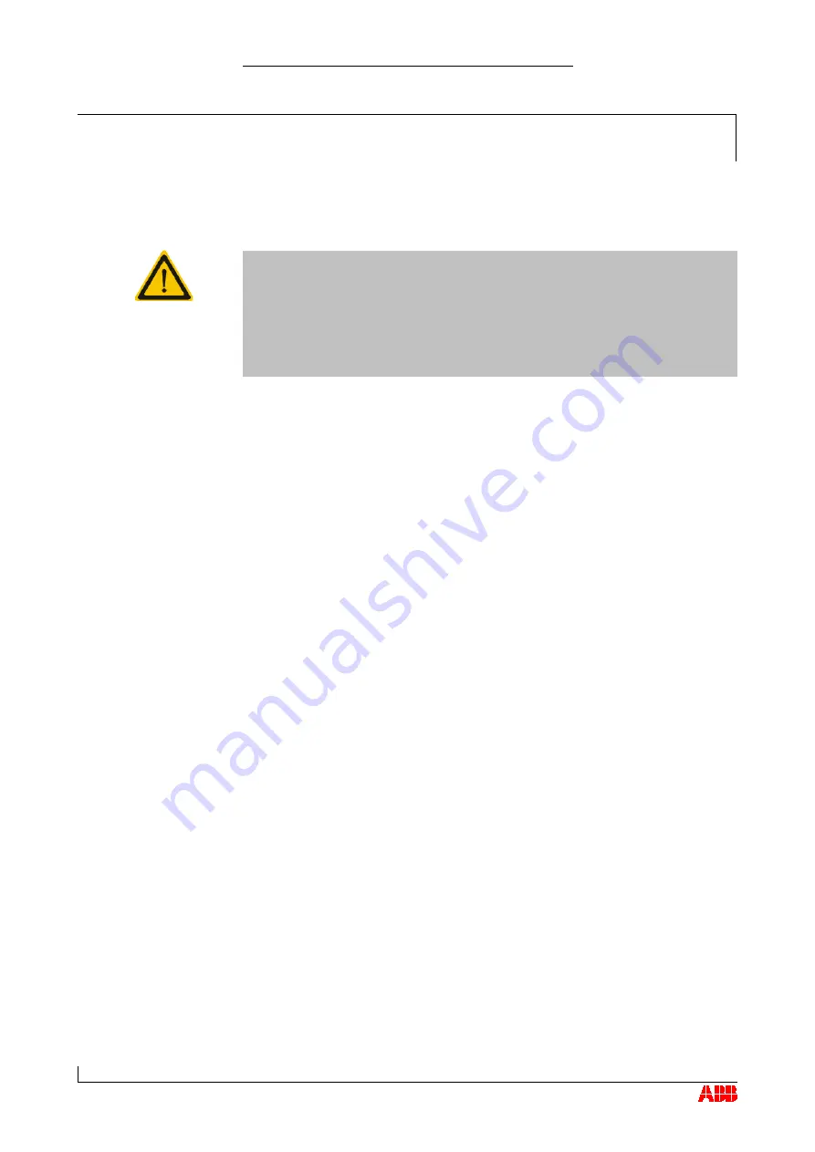 ABB TPS 52D01 Operation Manual Download Page 32