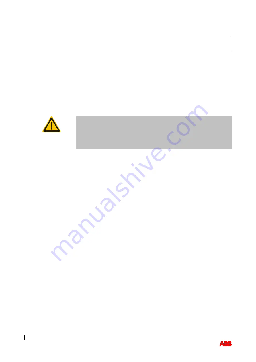 ABB TPS 52D01 Operation Manual Download Page 34