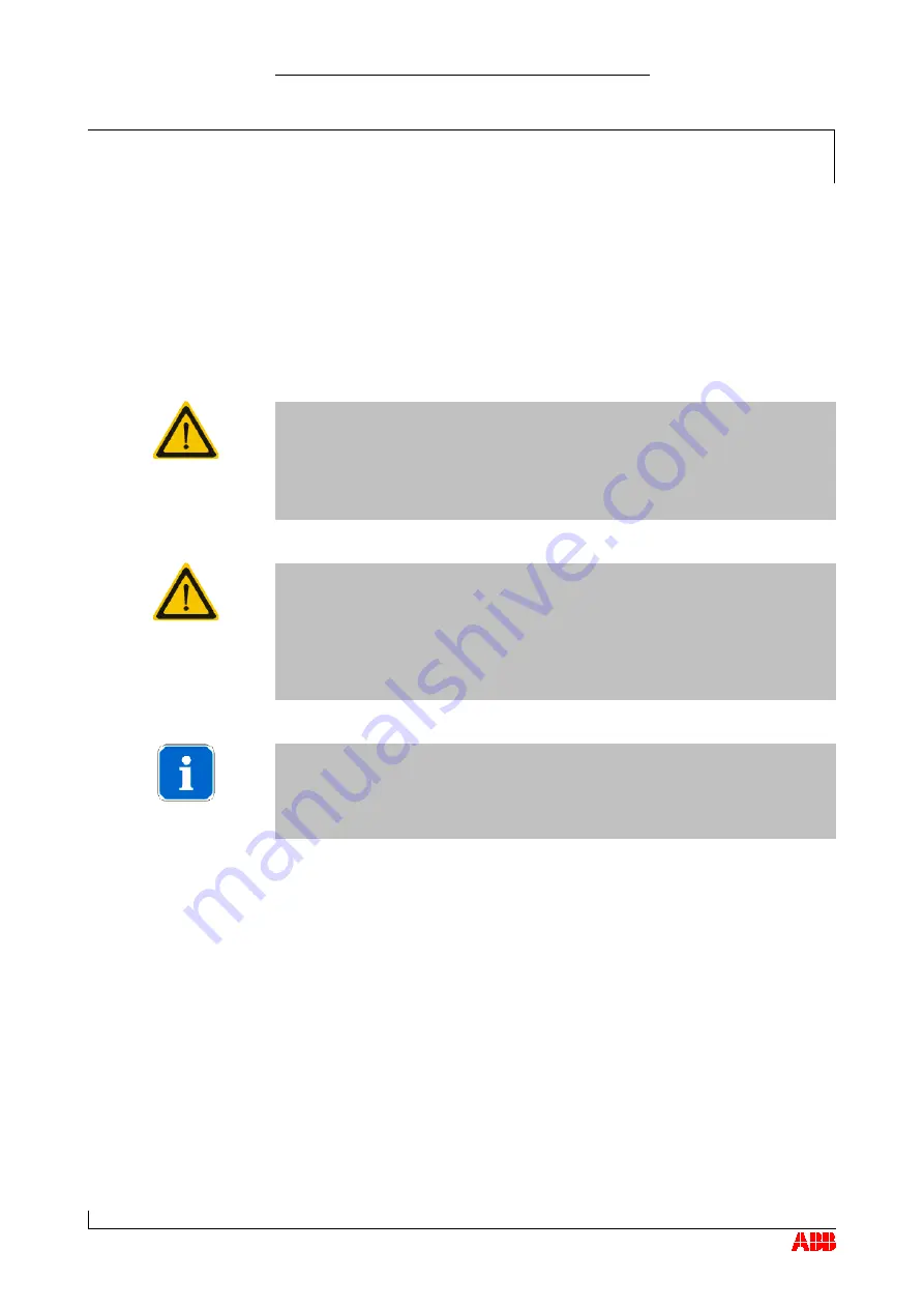 ABB TPS 52D01 Operation Manual Download Page 47