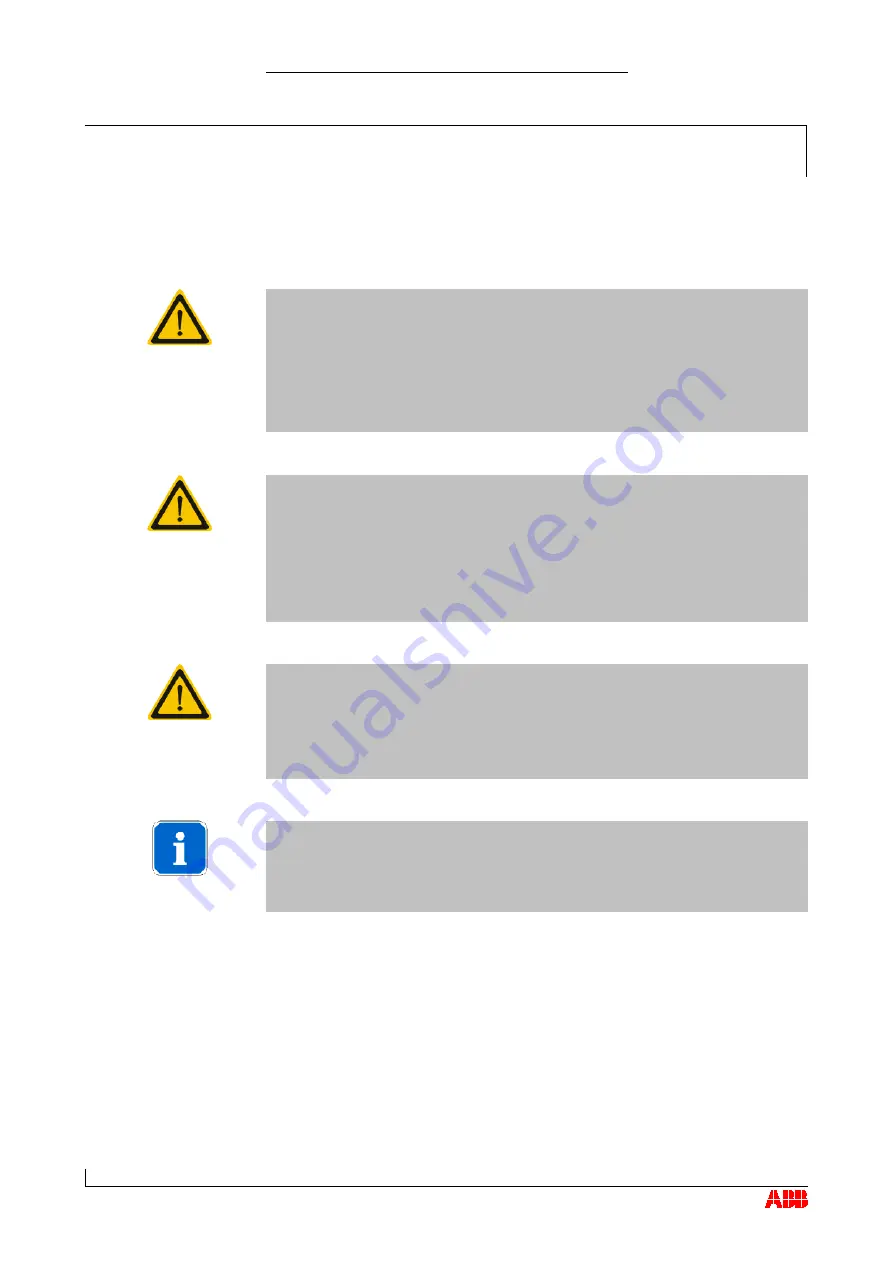 ABB TPS 52D01 Operation Manual Download Page 65