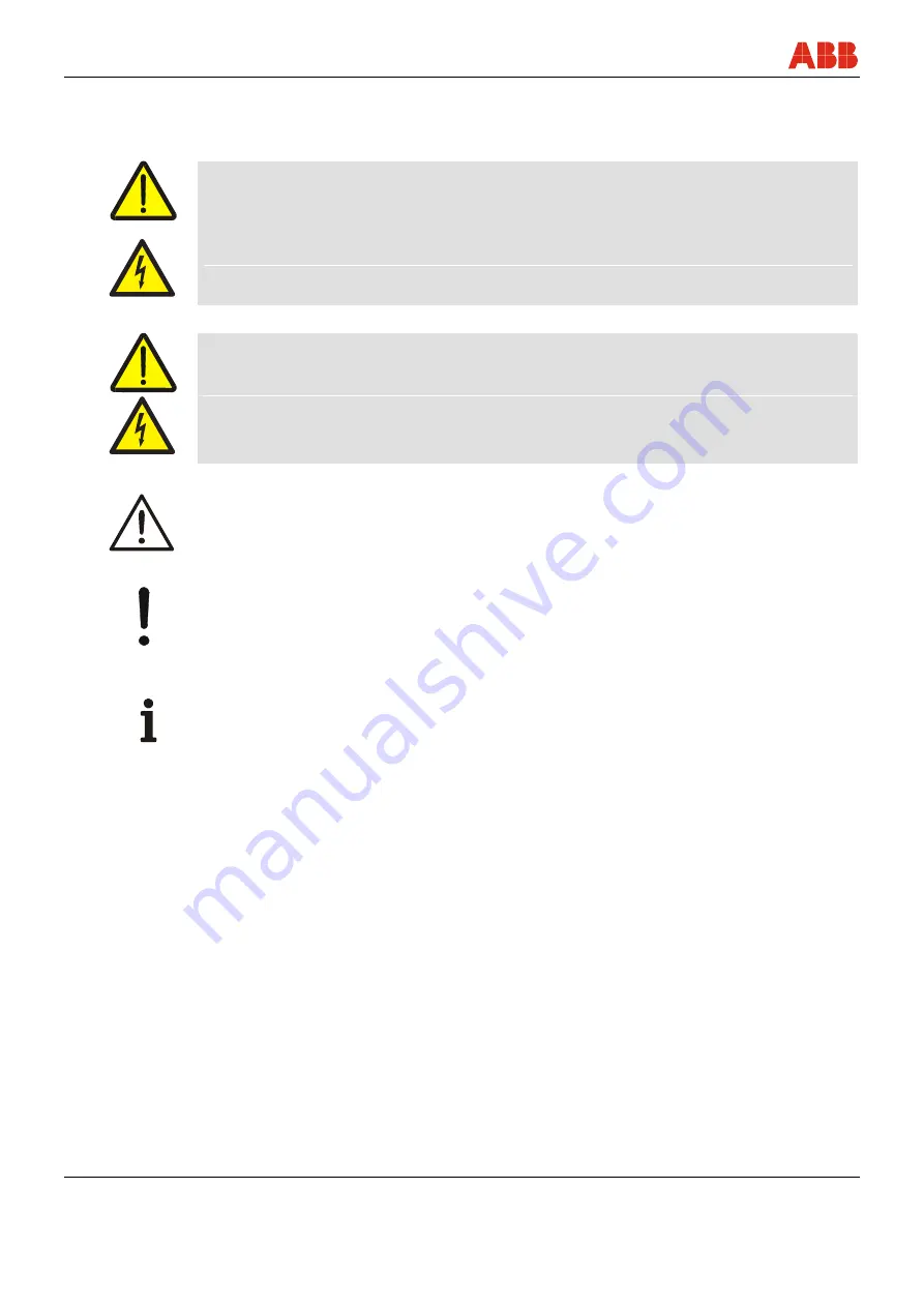 ABB TZIDC Operating Instructions Manual Download Page 8