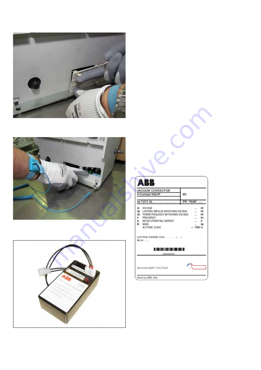 ABB V-Contact VSC 12/F Installation And Service Instructions Manual Download Page 34