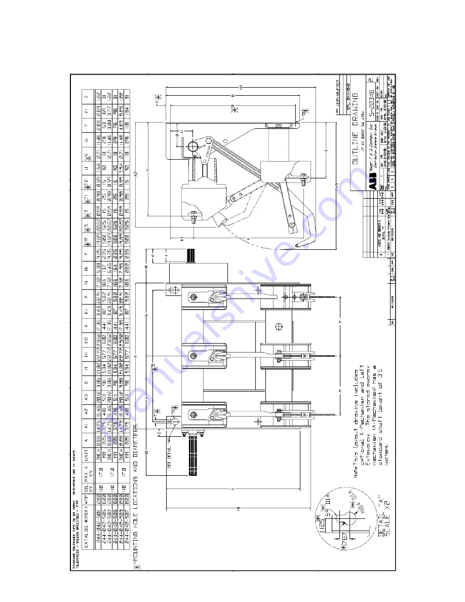 ABB VersaRupter Installation, Operation And Maintanance Manual Download Page 64