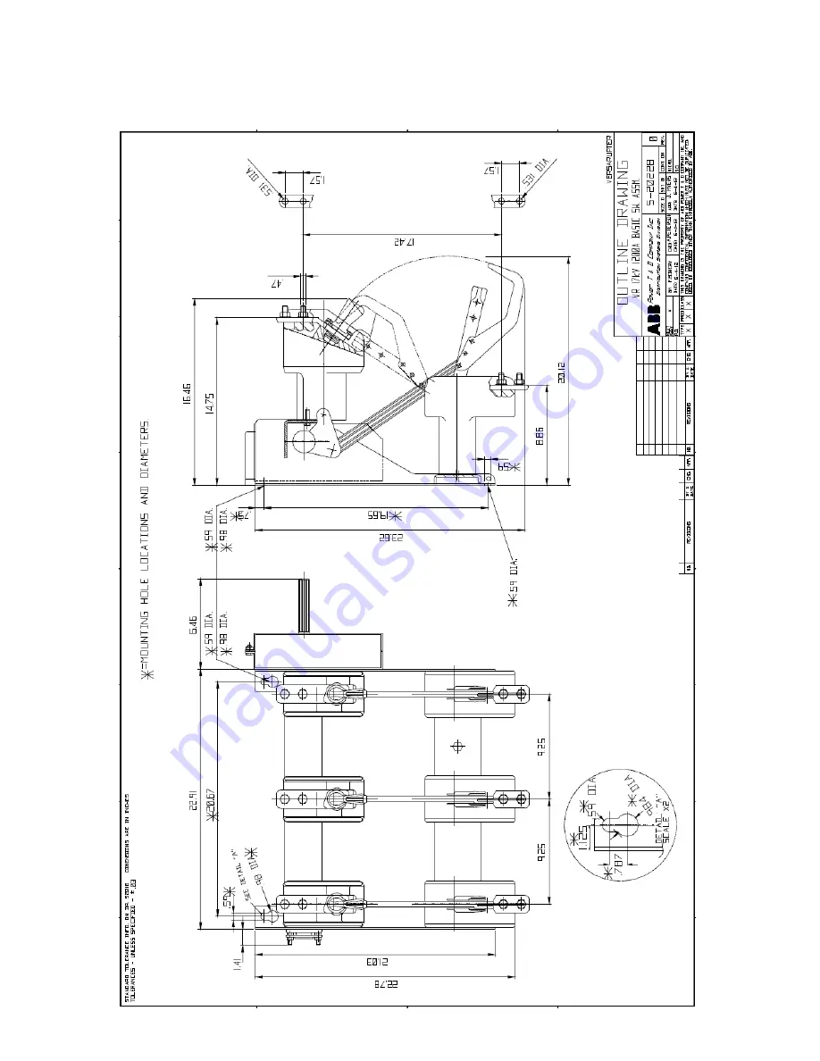 ABB VersaRupter Installation, Operation And Maintanance Manual Download Page 65