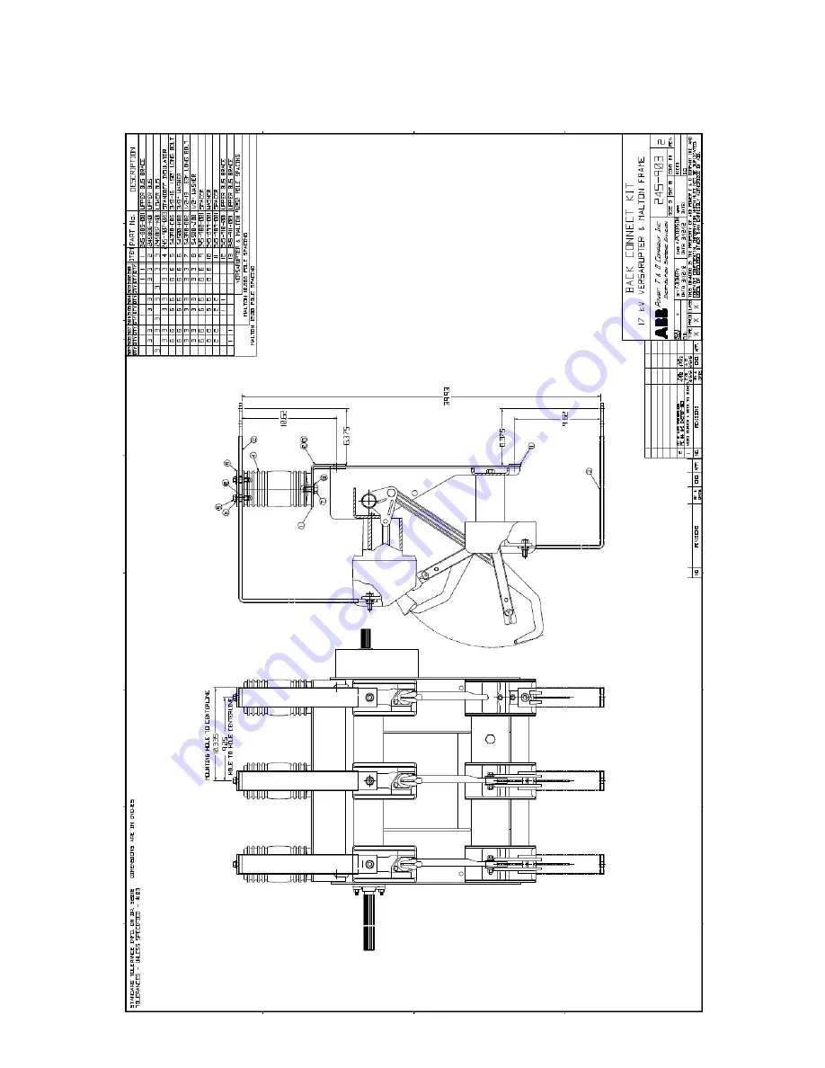 ABB VersaRupter Installation, Operation And Maintanance Manual Download Page 71