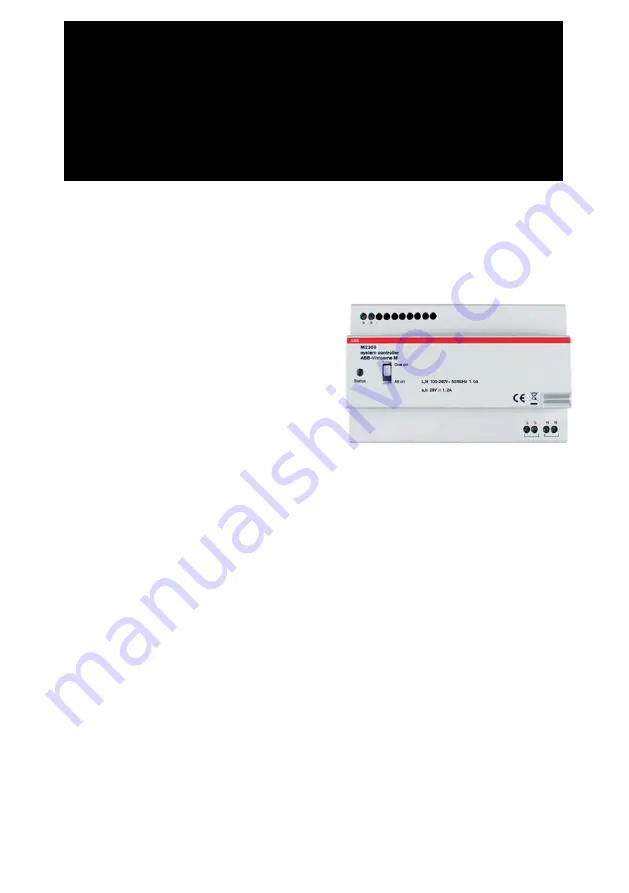 ABB Welcome M2300 Manual Download Page 12