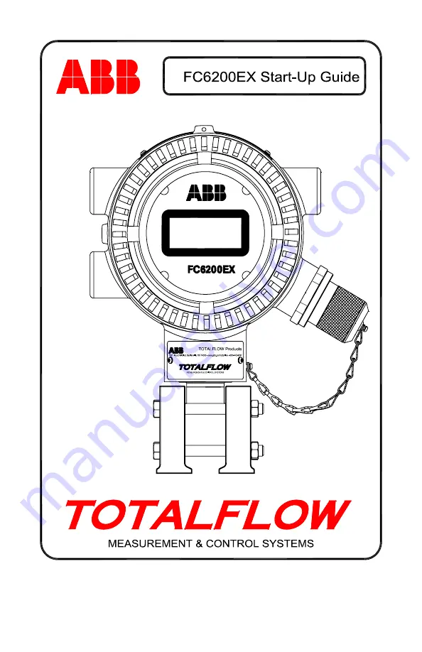 ABB XFC6200EX Startup Manual Download Page 1