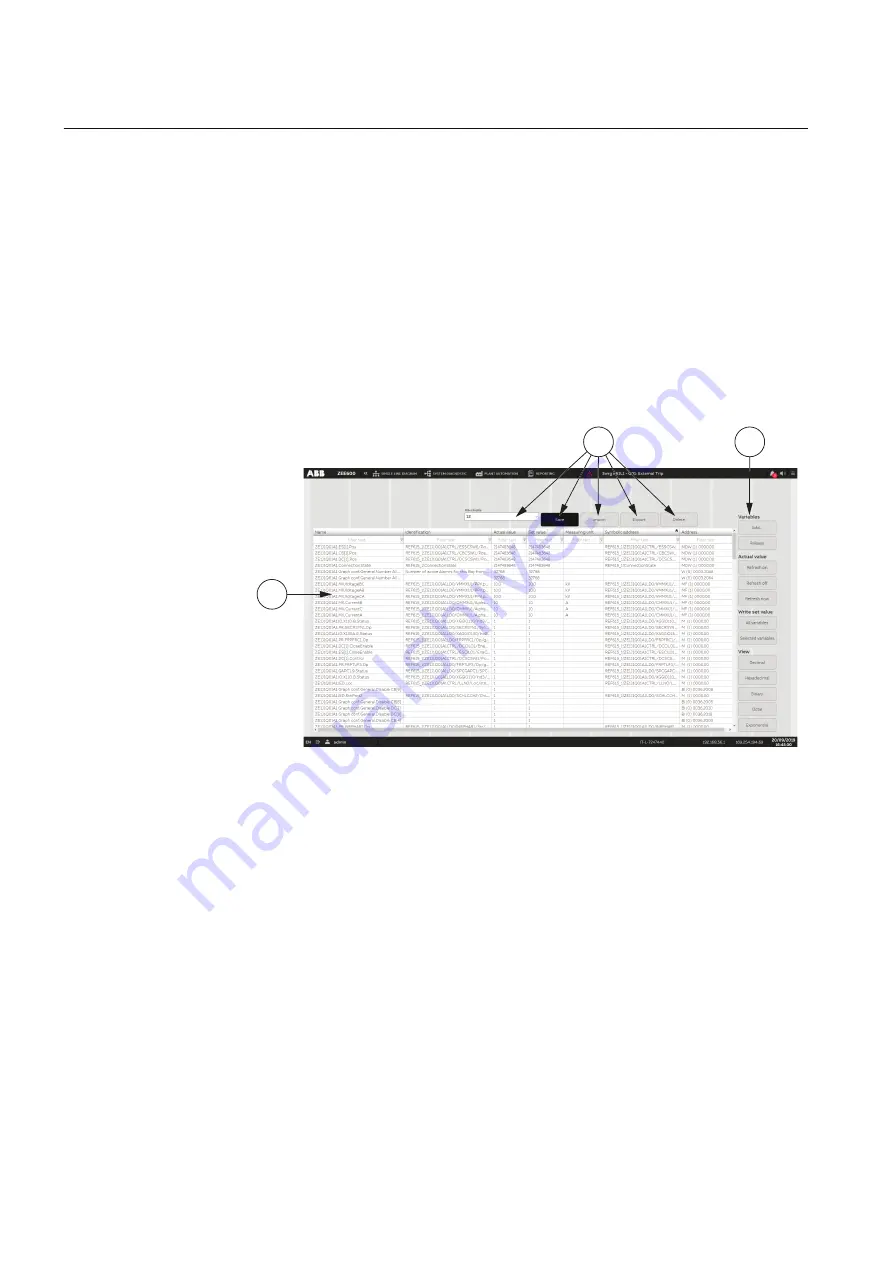 ABB ZEE600 Operation Manual Download Page 64