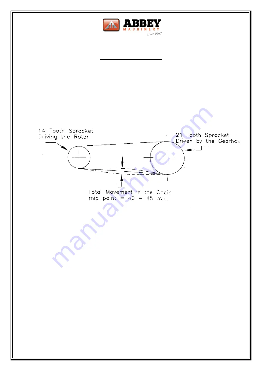 Abbey Machinery AP Series Maintenance, Operating Instructions And Spare Parts List Download Page 10