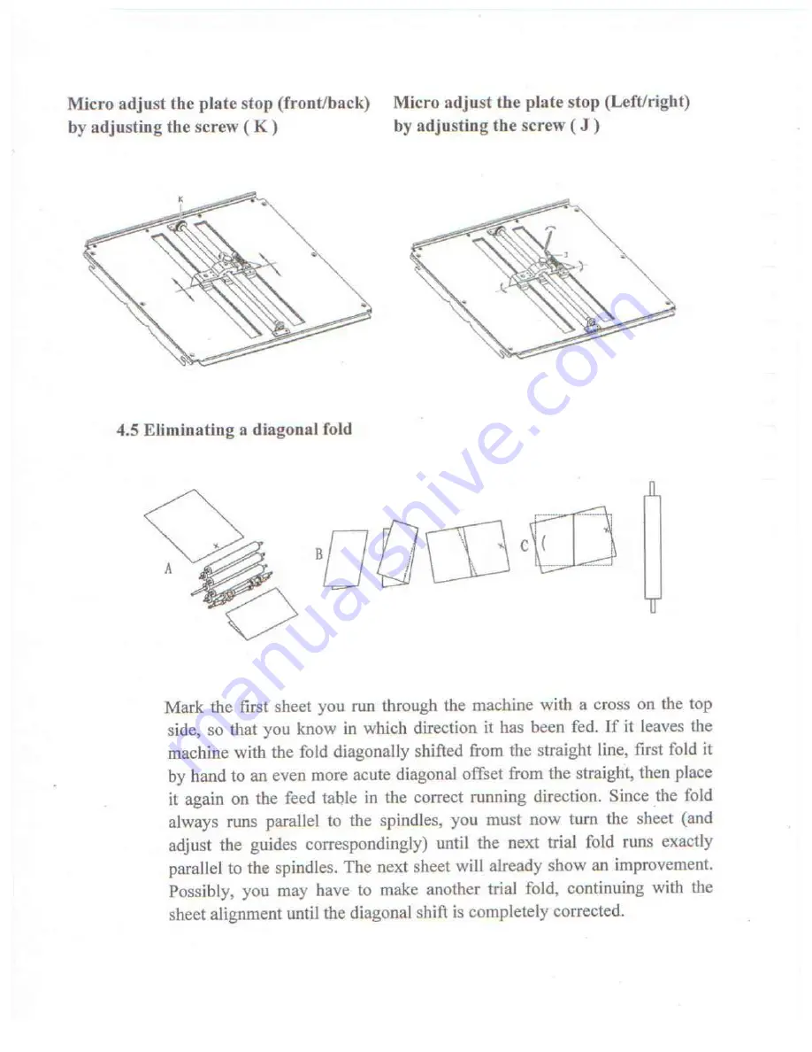 ABC Office intelli-fold df-304 C Operating Instructions Manual Download Page 12