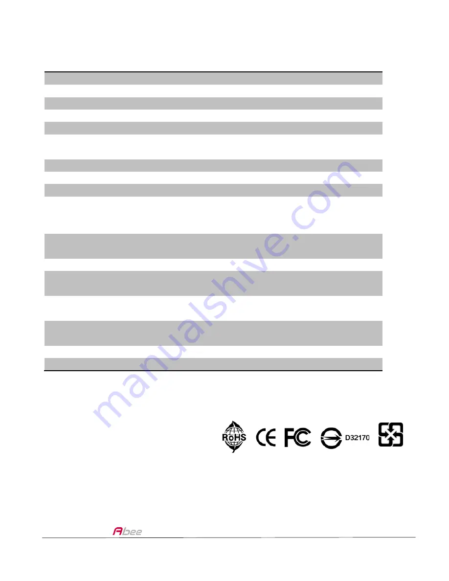 Abee V53T Manual Download Page 31