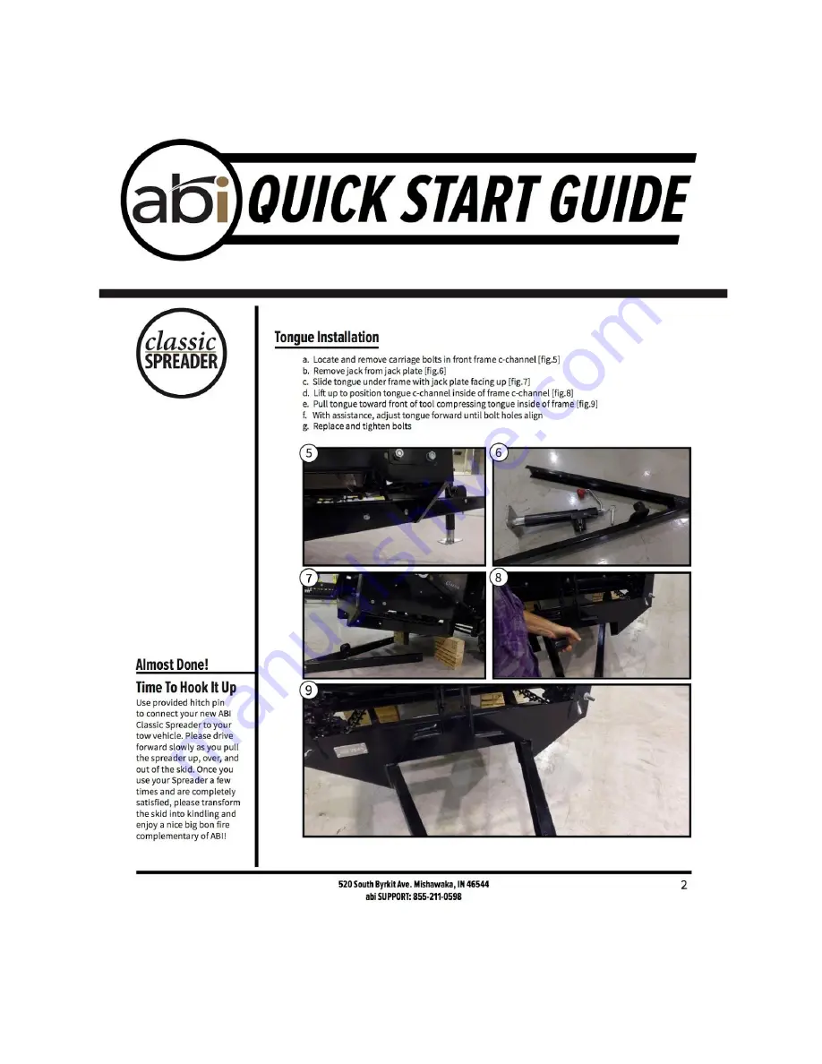 abi Classic Spreader 25 Owner'S Manual Download Page 12