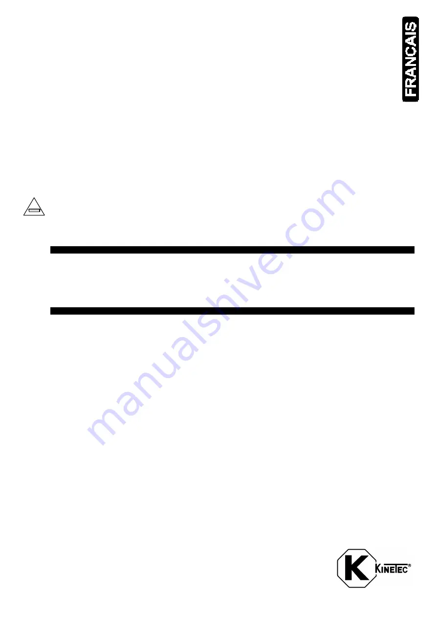 AbilityOne KINETEC 6080 User Manual Download Page 3