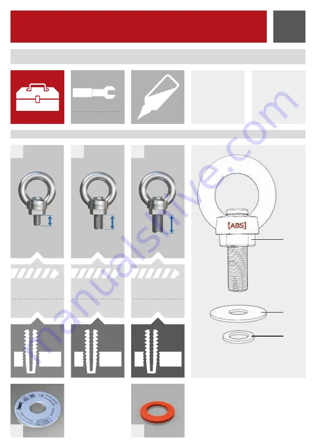 ABS Safety ABS-Lock III-R Series Скачать руководство пользователя страница 3