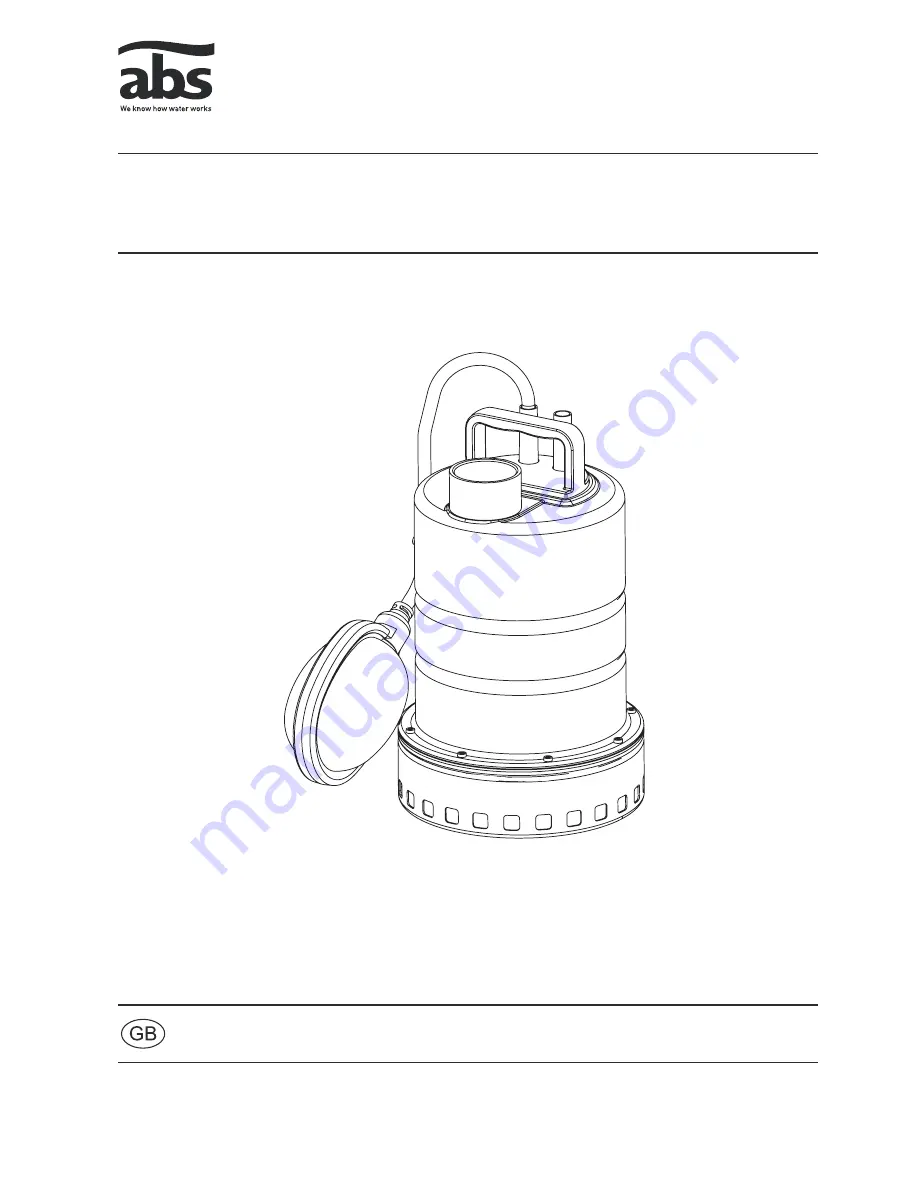 ABS Coronada 250 Installation And Operation Instruction Manual Download Page 1