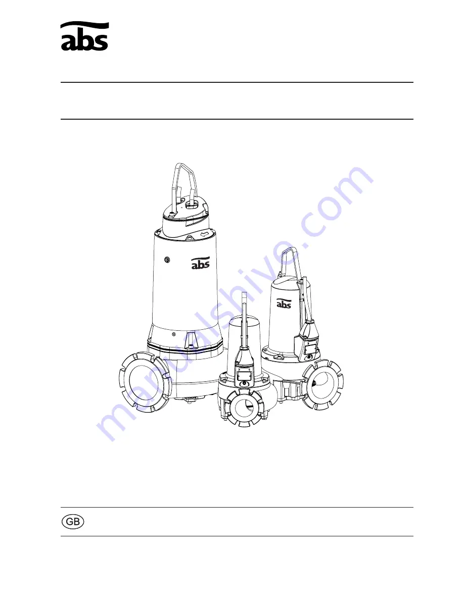 ABS XFP 100C-CB1 Installation, Operating And Maintenance Instructions Download Page 1