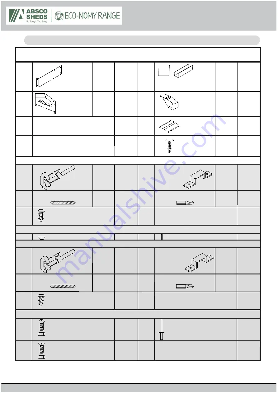 Absco Industries J52233WECOK Manual Download Page 4