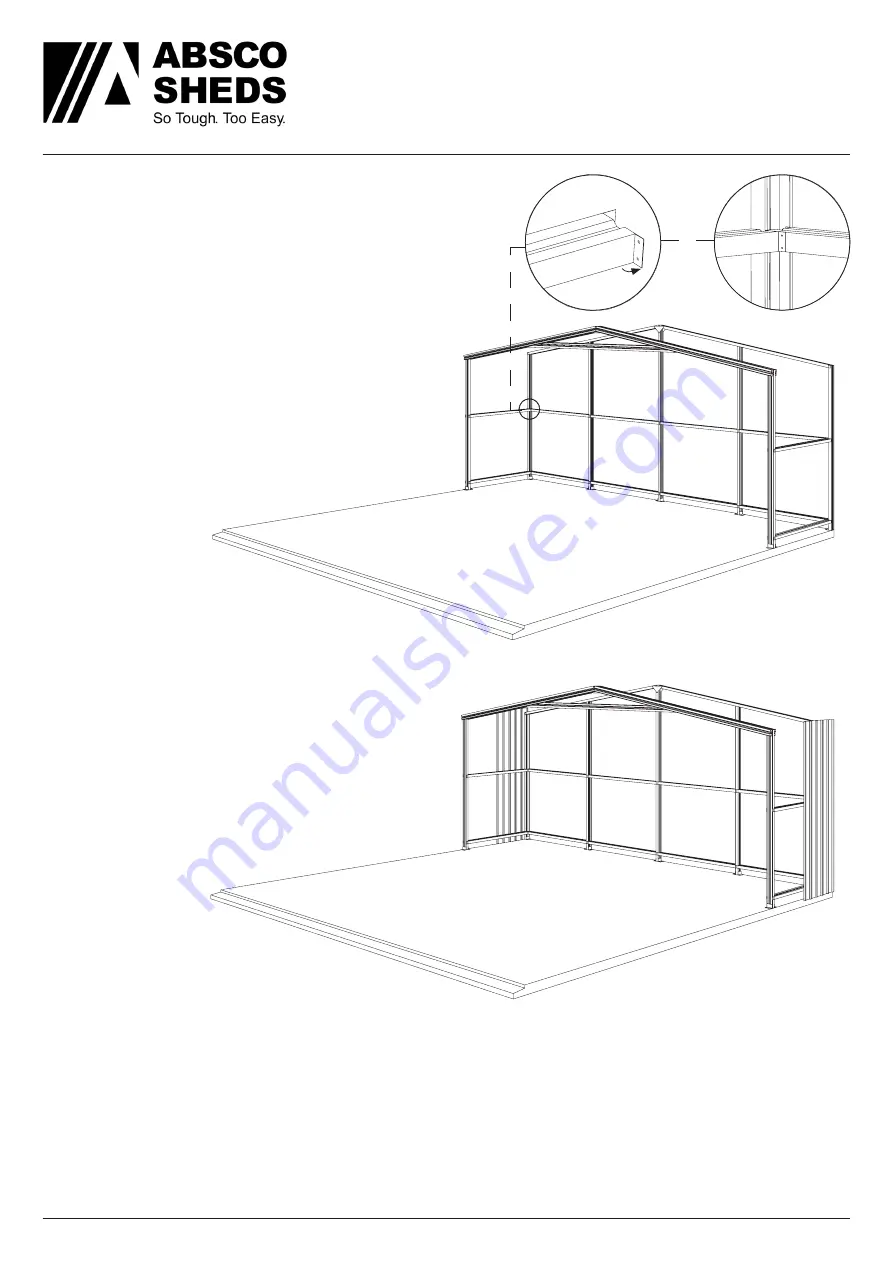 ABSCO SHEDS RG60602N2 Скачать руководство пользователя страница 17