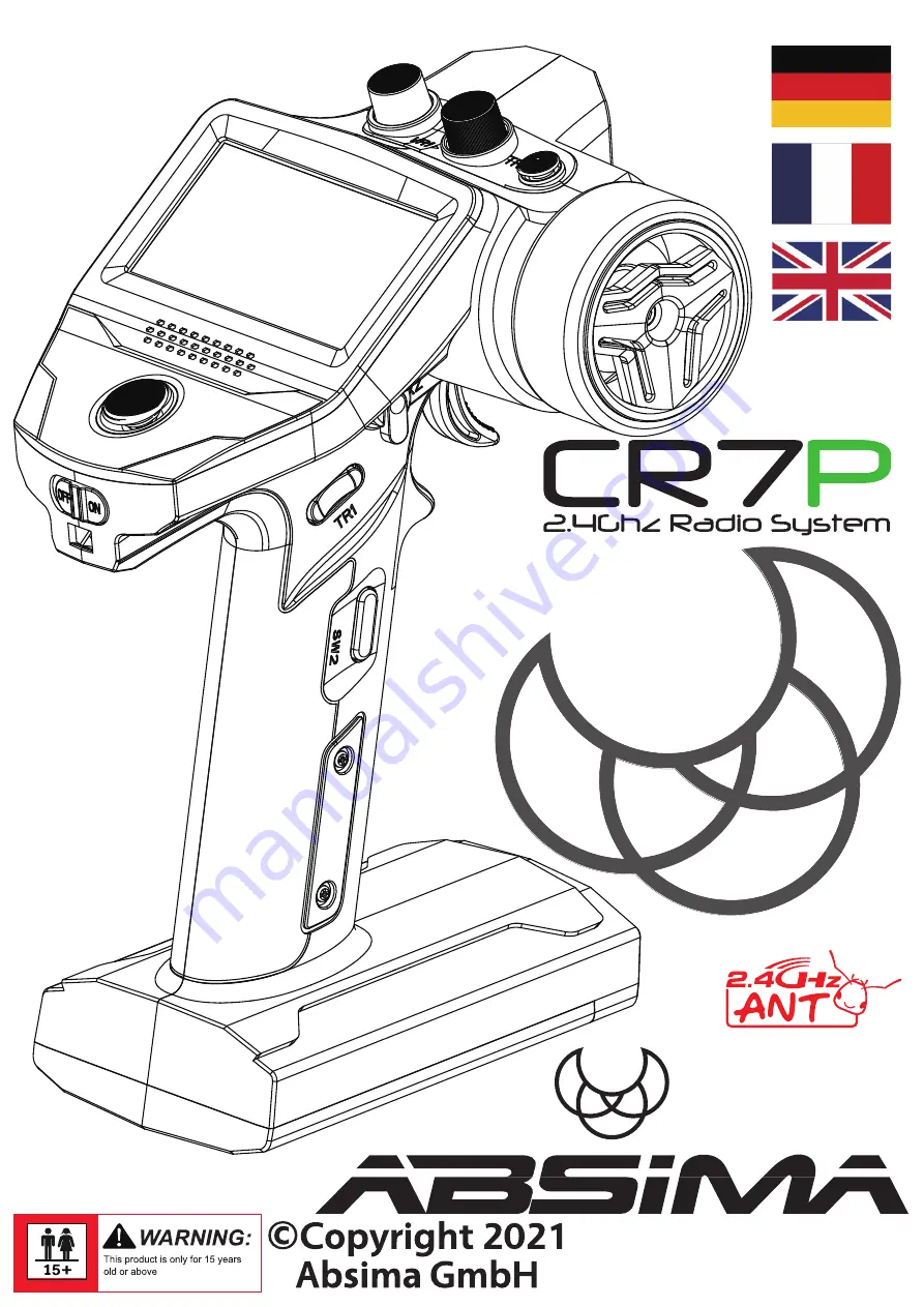 Absima CR7P Manual Download Page 1