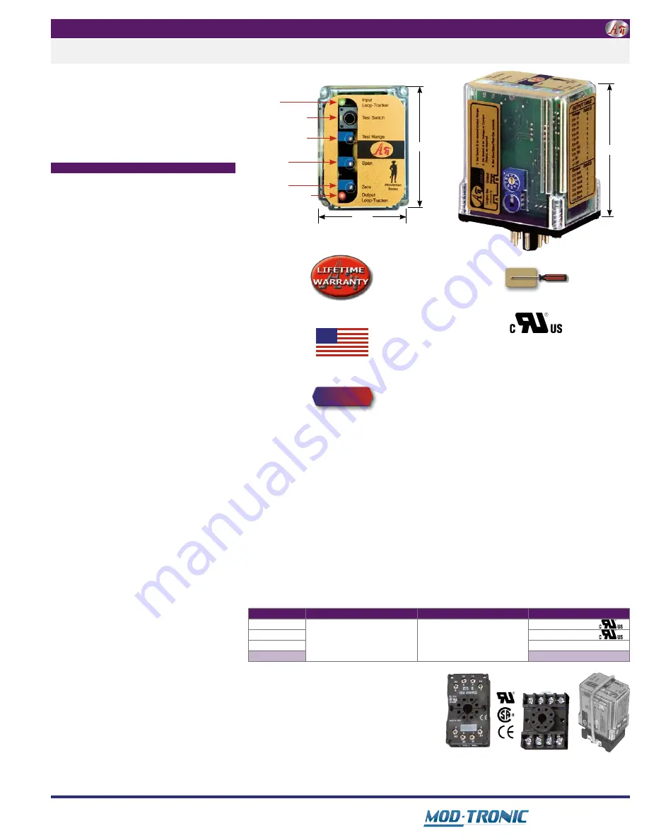 Absolute Process Instruments API 4008 G Quick Start Manual Download Page 1