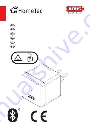 Abus 4003318883163 Operating Instructions Manual Download Page 1