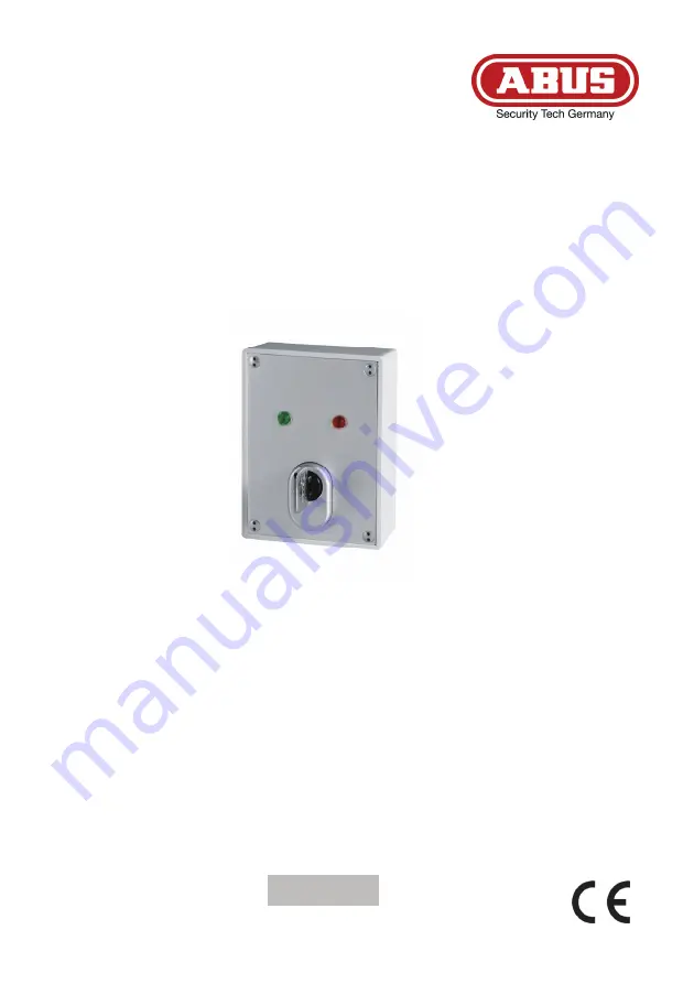 Abus FU8165 Installation And Operating Instructions Manual Download Page 75