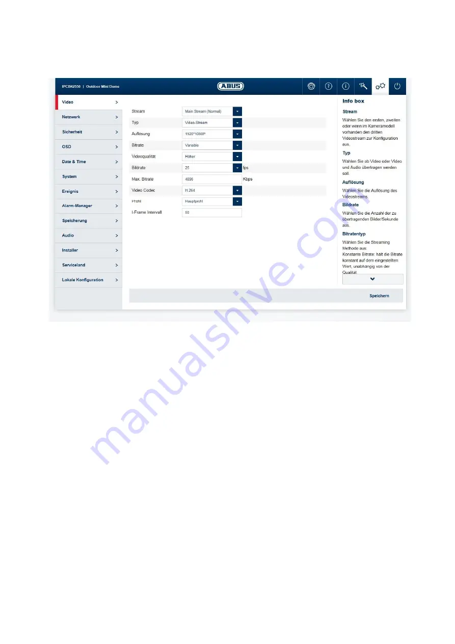 Abus IPCB62500 User Manual Software Download Page 30